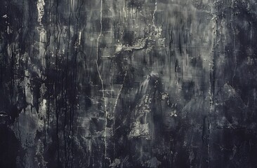 Dark Grey Grunge Wall Texture Background