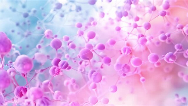 Unveiling the Microscopic World of DNA, Proteins, Atoms, Cells, and Human Biology. Concept DNA Structure, Protein Function, Atomic Level, Cell Biology, Human Genetics