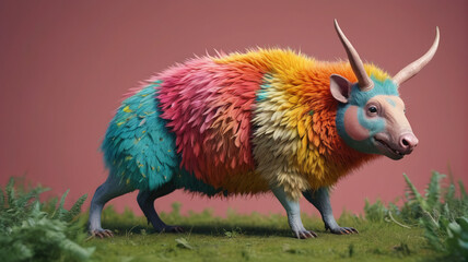 Eccentric Domestic Fauna: Bizarre Beasts Adding Quirkiness to Daily Life, Generative AI