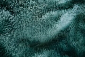 Teal Green Leather Texture Background