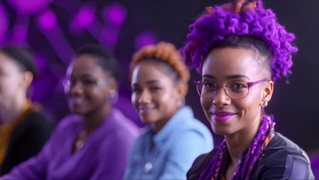 Diverse inclusive workplace shaping a better future for humanity through collaboration. Concept Diversity, Inclusion, Collaboration, Workplace, Humanity