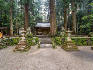 室生龍穴神社の境内の風景