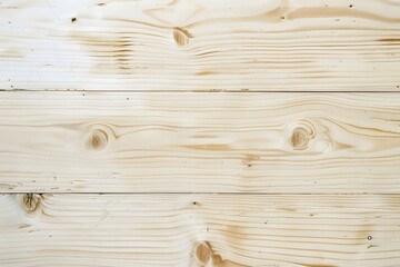 Fototapeta premium Light Beige Wood Plank Background Texture