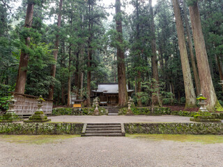 室生龍穴神社の境内の風景