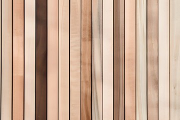 Fototapeta premium Light Brown Wooden Wall Panel Texture