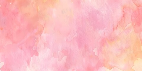 Abstract Watercolor Background in Soft Peachy Pink