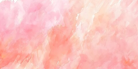 Fototapeta premium Abstract Watercolor Background with Pink and Peach Tones