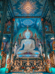 Fototapeta premium Rong suae taen temple.