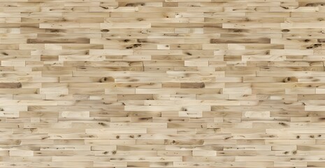 Fototapeta premium Seamless Light Wooden Floor Texture