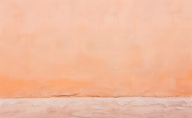Fototapeta premium Peach Colored Wall Texture - Simple Background
