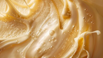 4. Design an image capturing the essence of a nourishing skincare product, its luxurious texture and rich formulation promising to boost radiance and restore skin health.