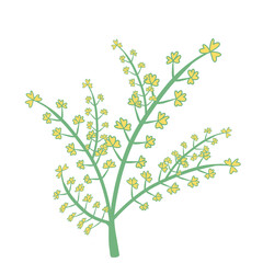 Trees background illustration