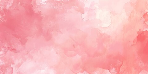 Fototapeta premium Abstract Watercolor Pink Peach Background