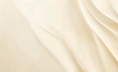 Obraz premium Creamy White Fabric Texture Background