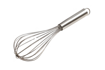 A whisk is shown on a white background