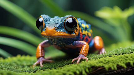 Bringing the micro jungle to life with close-up shots that capture the essence of its tiniest inhabitants and their intricate habitats, Generative AI