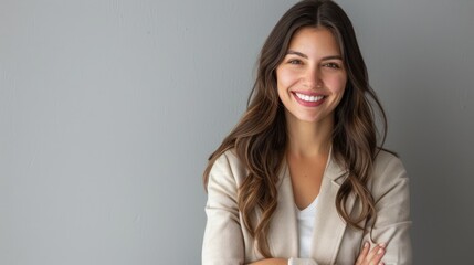 The Smiling Professional Woman