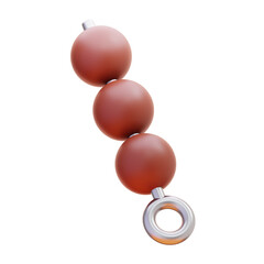 MEATBALL 3D ICON ILLUSTRATION