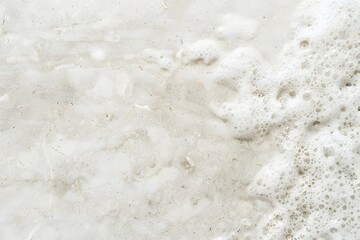 White Travertine Marble Background With Foam