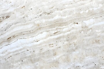 White Travertine Stone Texture Top View