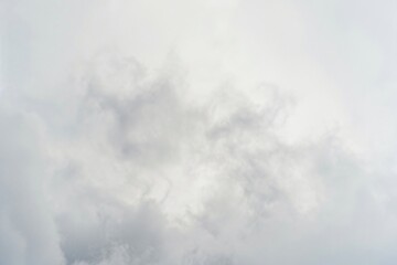 Abstract Cloud Formations in Soft Light