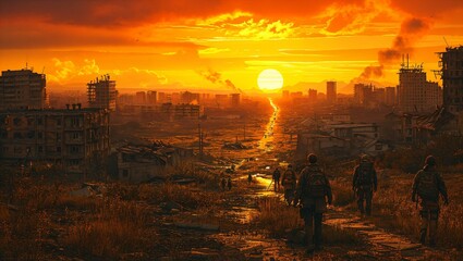 After a technological apocalypse, a small group of survivors must rebuild society