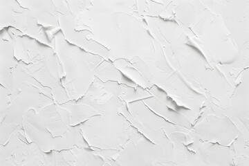 Obraz premium White Textured Wall Background - Minimalist Design
