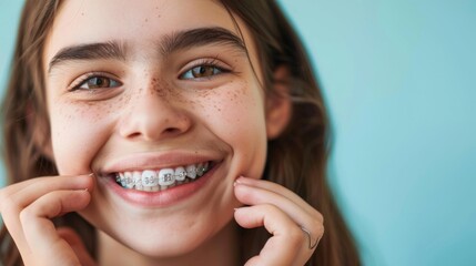 The Girl with Braces