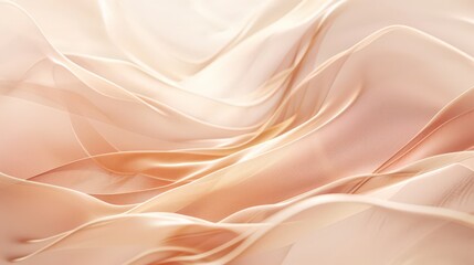 Develop an abstract background that incorporates a mix of sharp, angular lines and soft, curved shapes in neutral tones to create a balanced and harmonious visual effect.