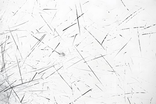 Abstract White Background with Scratches