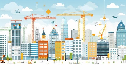 Develop an infographic on building codes and regulations, highlighting the importance of compliance with safety standards, zoning laws, and environmental regulations in construction projects.