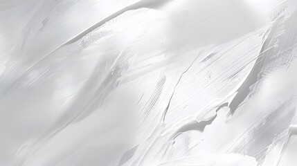 Abstract White Brushstrokes Texture Background