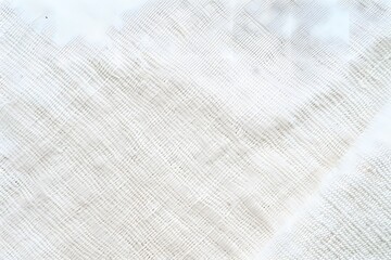 White Woven Fabric Texture Background