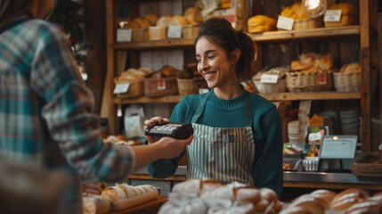 The bakery payment process