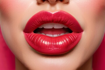 Fototapeta premium beautiful lips 