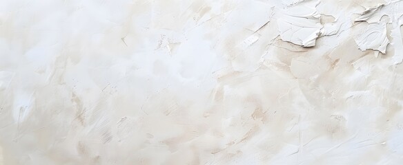 Elegant Beige & White  Painted Wall Texture