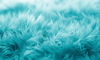 Obraz premium Elegant fuzzy Cyan color background.