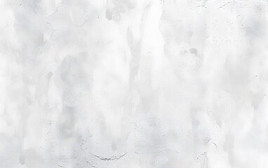 White Concrete Wall Texture with Gray Watercolor Strokes