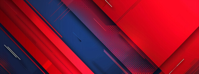 Obraz premium abstract square modern red dark blue banner background design