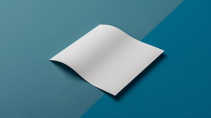 Brochure Flyer Mockup 3D Rendering : Generative AI