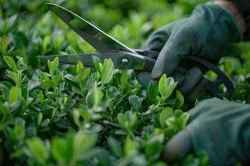 Image of a person's hands holding a pair of scissors