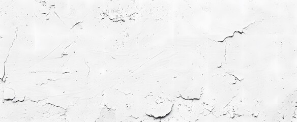 White Grunge Texture Background With Cracks