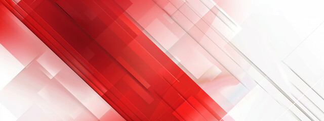 abstract red white gradient banner background.