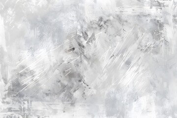Fototapeta premium Abstract Grunge Texture White Background Digital Art