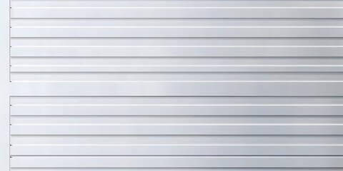 White Horizontal Shutter Door Texture Background