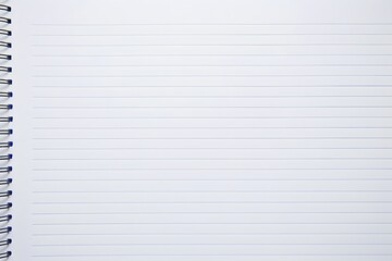 Obraz premium Blank Lined Notebook Page Background Texture