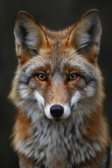 Fototapeta premium beautiful minimalistic fine art simple light animal portrait 