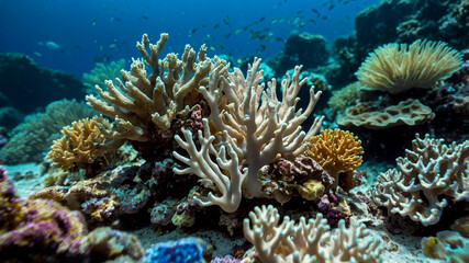 Fototapeta premium coral reefs, such as climate change