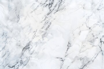 Fototapeta premium White Marble Texture Background - Top View