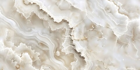 Seamless White Onyx Marble Texture Background